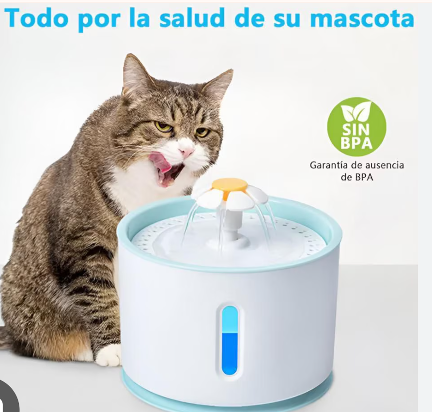 Bebedero automático para tus mascotas